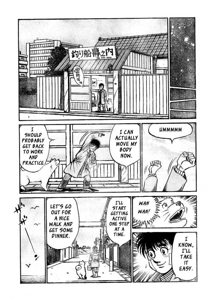 Hajime no Ippo Chapter 793 page 16 - Chapter 793 : The shape of a stone