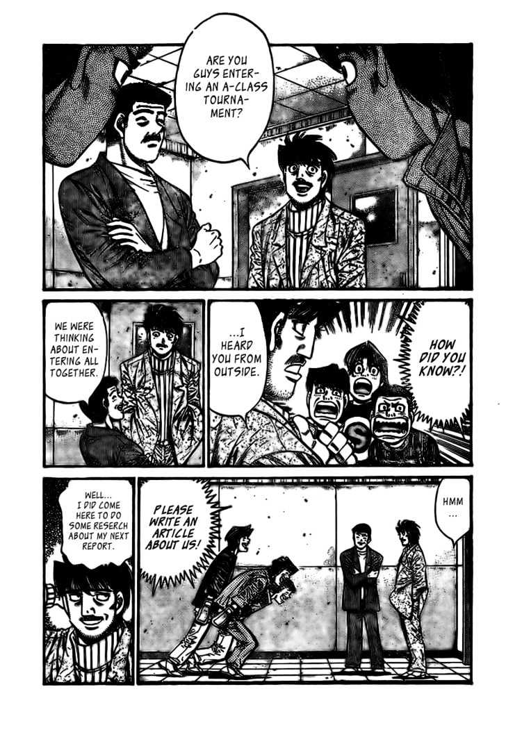 Hajime no Ippo Chapter 793 page 4 - Chapter 793 : The shape of a stone