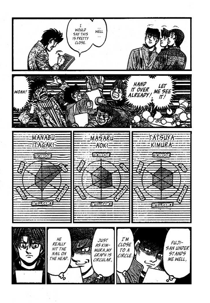 Hajime no Ippo Chapter 793 page 7 - Chapter 793 : The shape of a stone