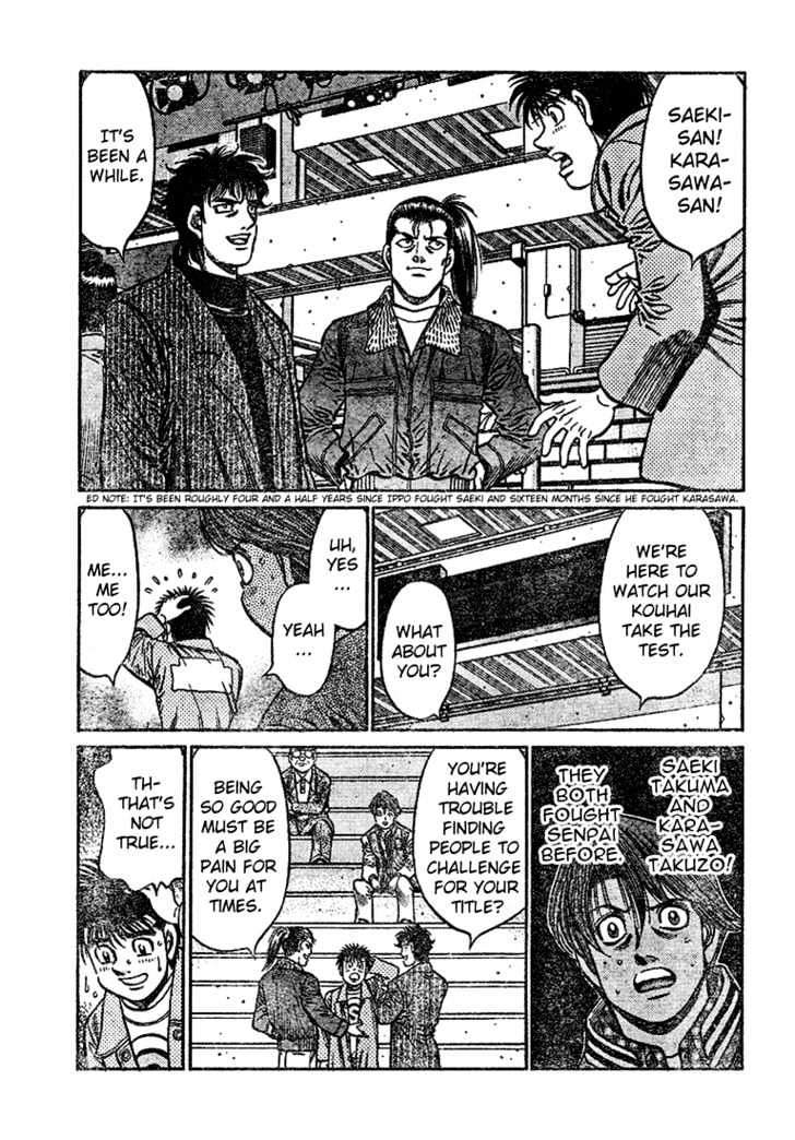 Hajime no Ippo Chapter 794 page 12 - Chapter 794 : King of speed kings