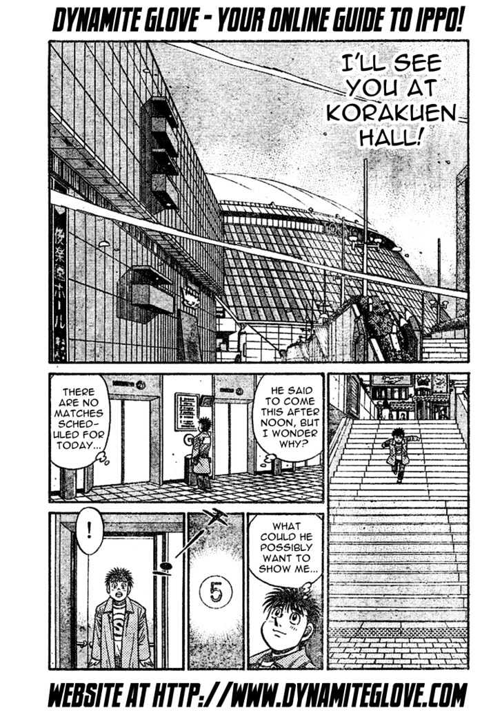 Hajime no Ippo Chapter 794 page 5 - Chapter 794 : King of speed kings