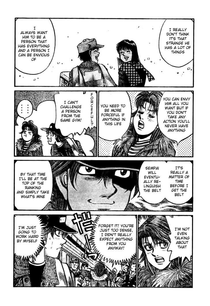 Hajime no Ippo Chapter 795 page 12 - Chapter 795 : Taking it with force