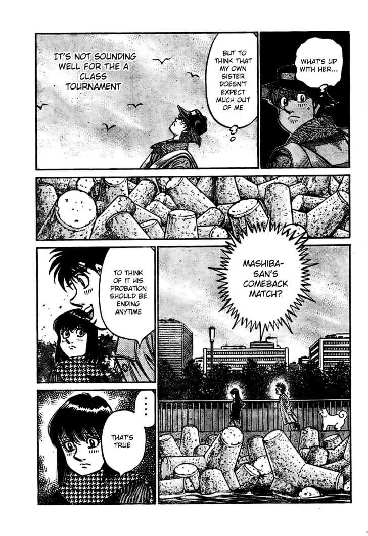 Hajime no Ippo Chapter 795 page 13 - Chapter 795 : Taking it with force
