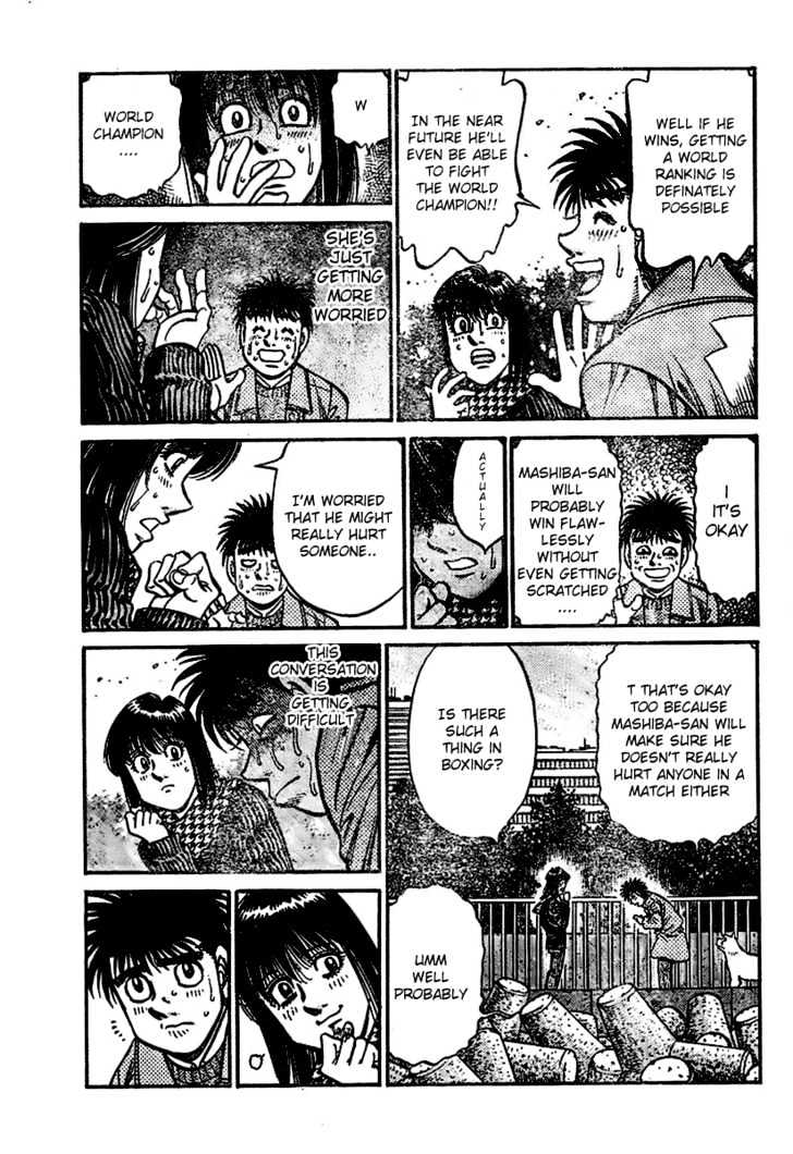 Hajime no Ippo Chapter 795 page 15 - Chapter 795 : Taking it with force