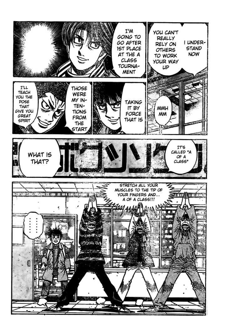 Hajime no Ippo Chapter 795 page 18 - Chapter 795 : Taking it with force