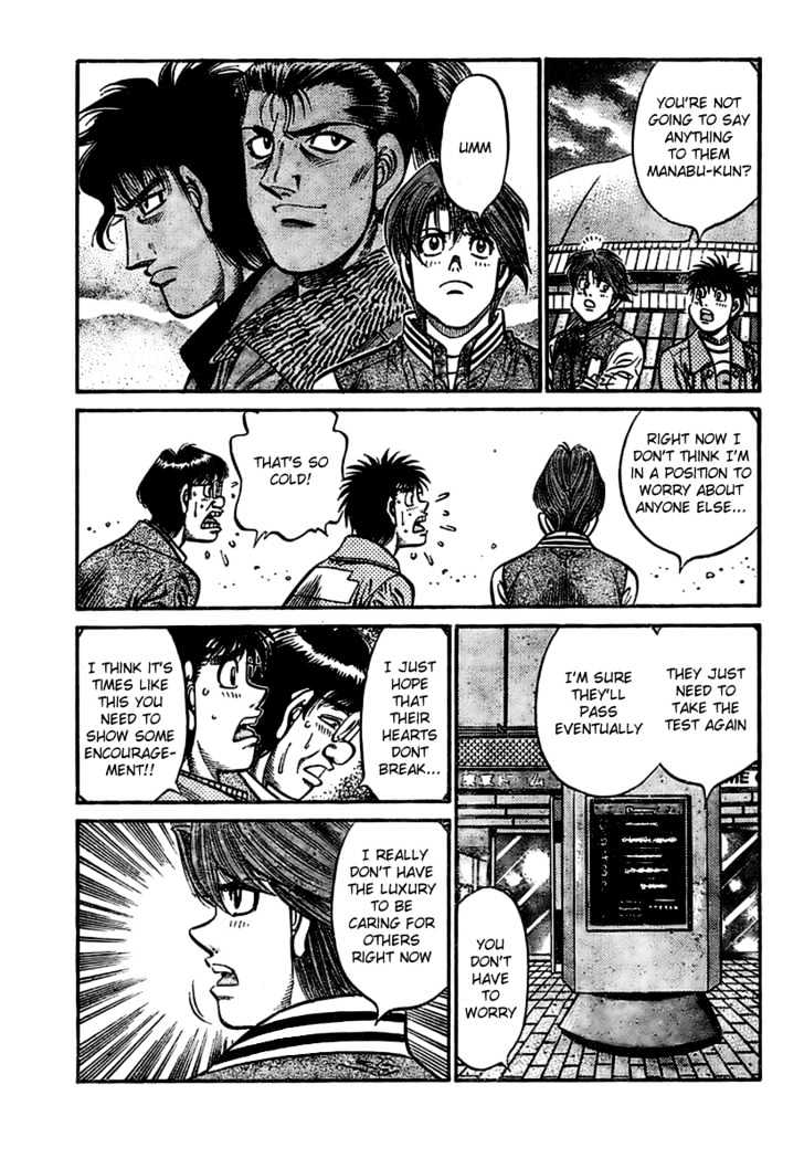 Hajime no Ippo Chapter 795 page 3 - Chapter 795 : Taking it with force