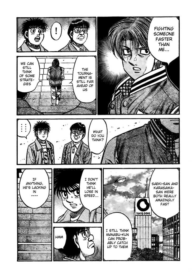 Hajime no Ippo Chapter 795 page 5 - Chapter 795 : Taking it with force