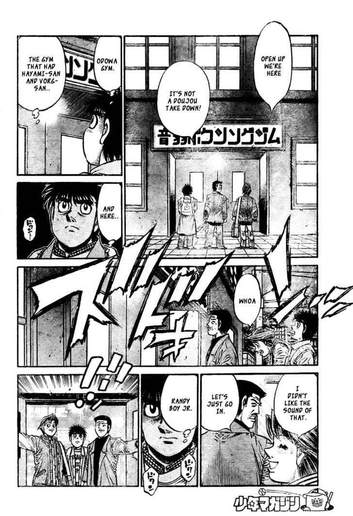 Hajime no Ippo Chapter 796 page 12 - Chapter 796 : The Unthinkable spar