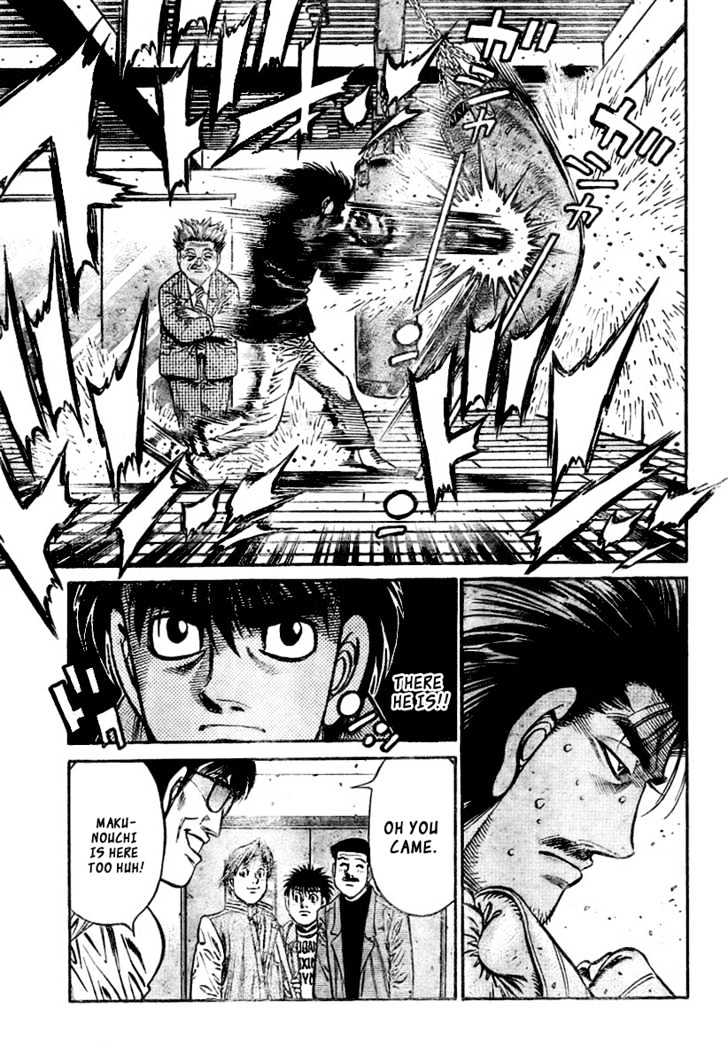 Hajime no Ippo Chapter 796 page 13 - Chapter 796 : The Unthinkable spar