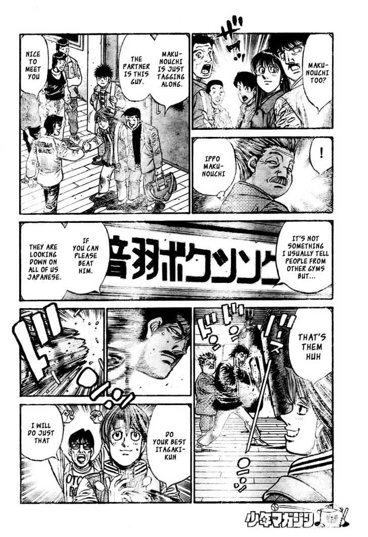 Hajime no Ippo Chapter 796 page 14 - Chapter 796 : The Unthinkable spar