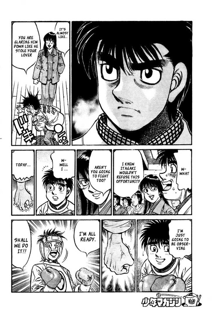 Hajime no Ippo Chapter 796 page 16 - Chapter 796 : The Unthinkable spar