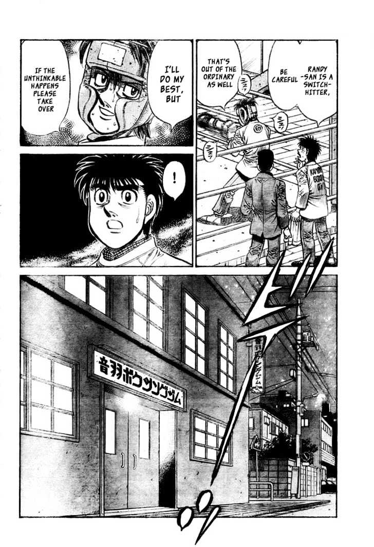 Hajime no Ippo Chapter 796 page 18 - Chapter 796 : The Unthinkable spar