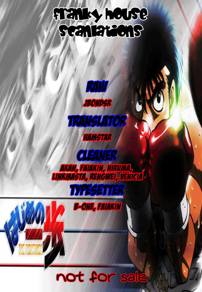 Hajime no Ippo Chapter 796 page 21 - Chapter 796 : The Unthinkable spar