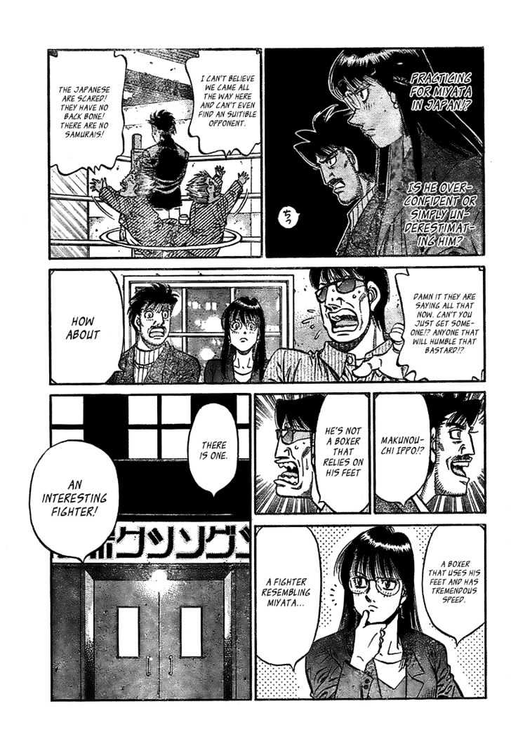 Hajime no Ippo Chapter 796 page 5 - Chapter 796 : The Unthinkable spar