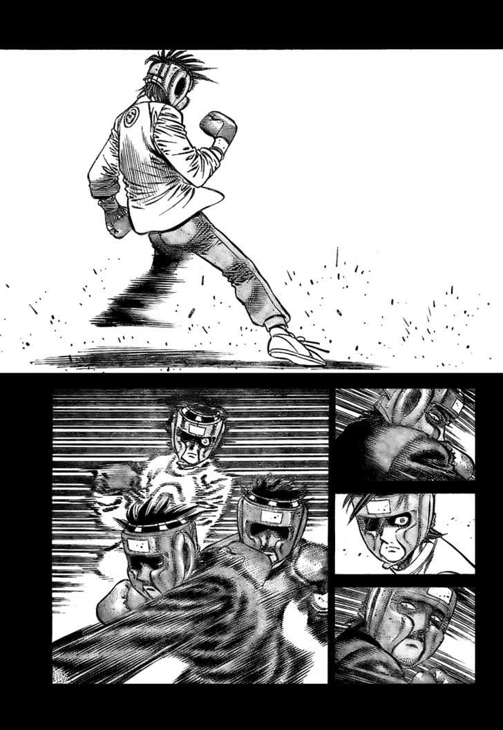 Hajime no Ippo Chapter 797 page 10 - Chapter 797 : Bullet-Time perspective