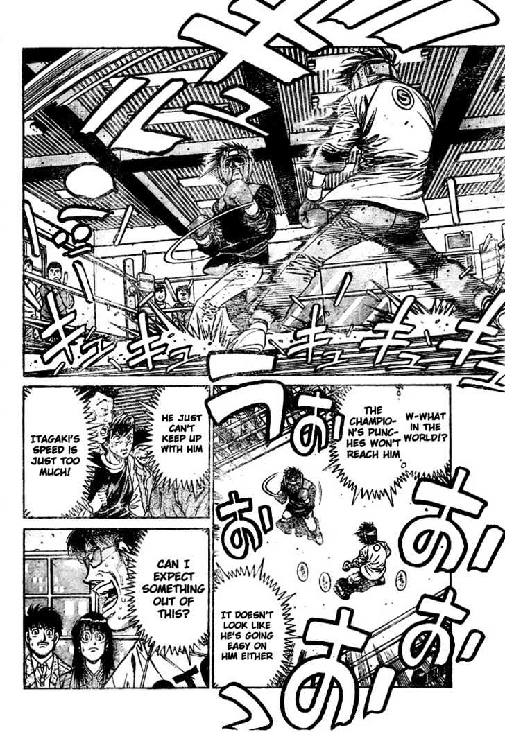 Hajime no Ippo Chapter 797 page 11 - Chapter 797 : Bullet-Time perspective