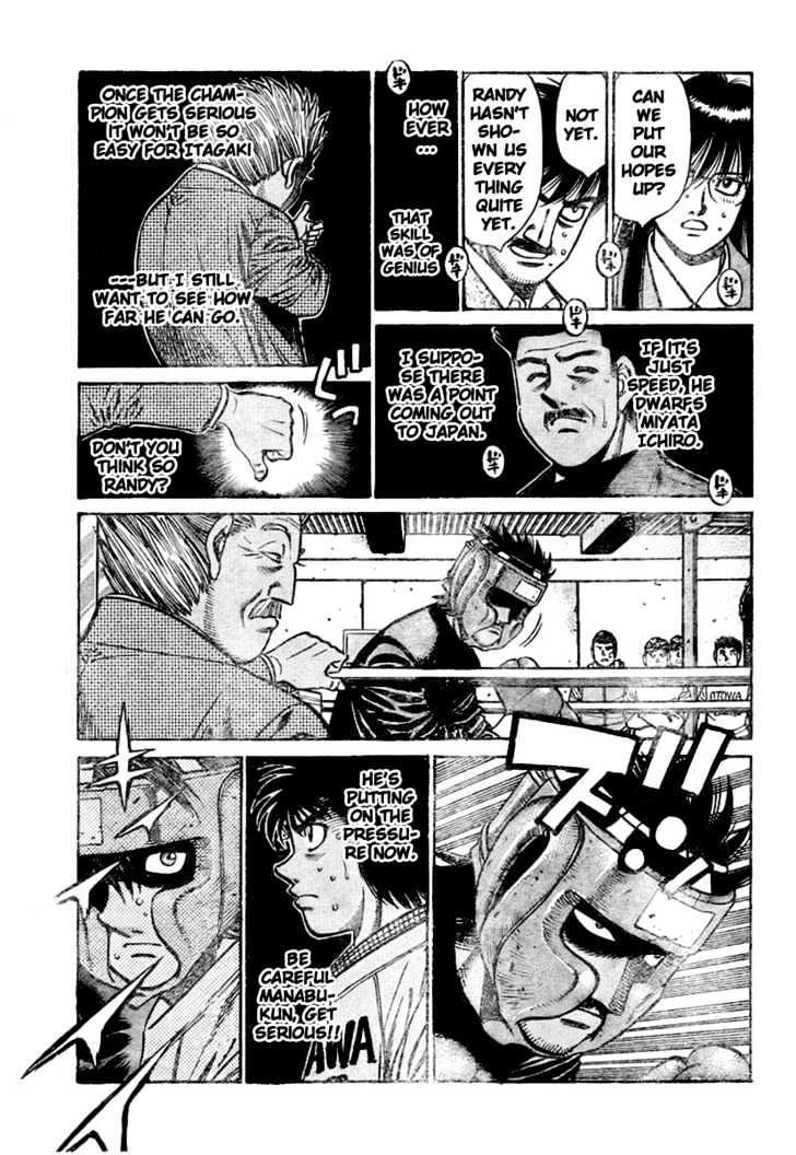 Hajime no Ippo Chapter 797 page 12 - Chapter 797 : Bullet-Time perspective