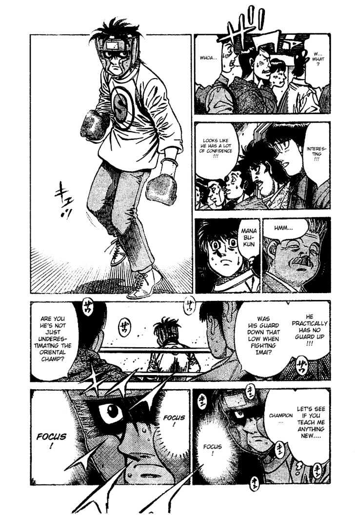 Hajime no Ippo Chapter 797 page 4 - Chapter 797 : Bullet-Time perspective