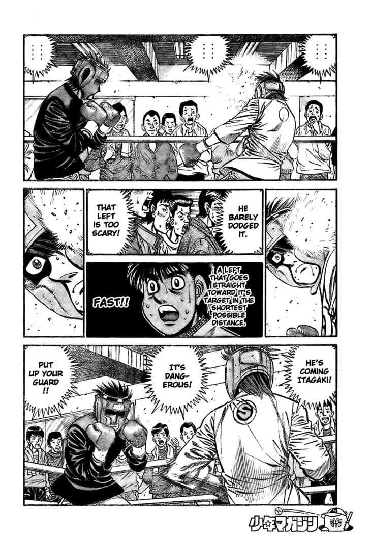Hajime no Ippo Chapter 797 page 7 - Chapter 797 : Bullet-Time perspective