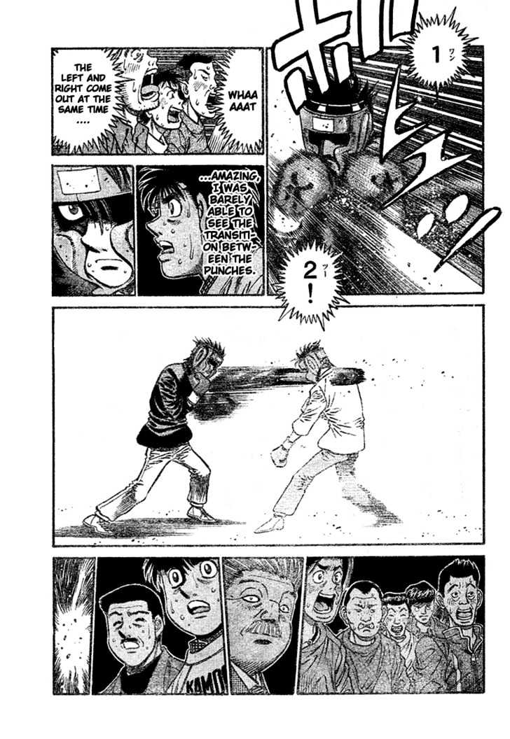 Hajime no Ippo Chapter 797 page 8 - Chapter 797 : Bullet-Time perspective