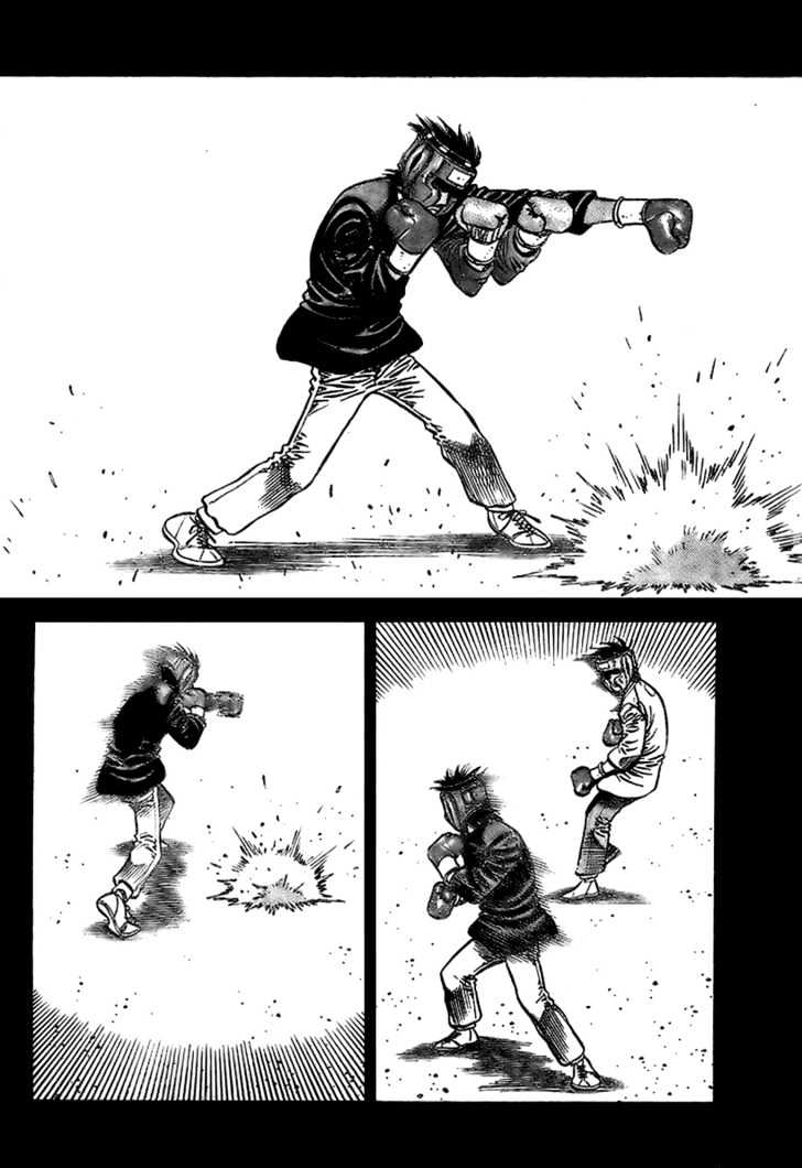 Hajime no Ippo Chapter 797 page 9 - Chapter 797 : Bullet-Time perspective