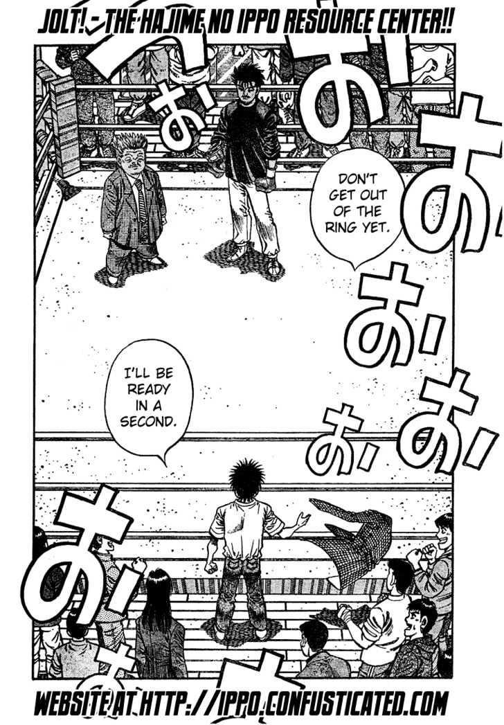 Hajime no Ippo Chapter 799 page 13 - Chapter 799 : The remaining round