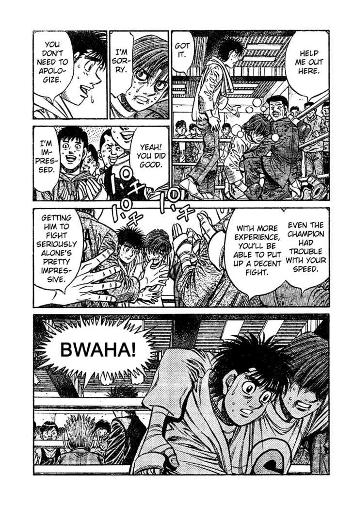 Hajime no Ippo Chapter 799 page 3 - Chapter 799 : The remaining round
