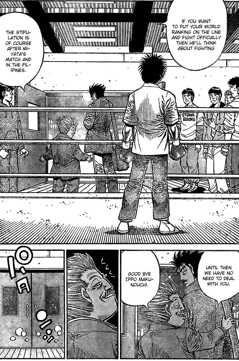 Hajime no Ippo Chapter 800 page 10 - Chapter 800 : That Man Is Ippo Makunouchi