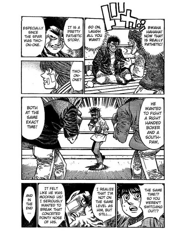 Hajime no Ippo Chapter 801 page 11 - Chapter 801 : Right and left