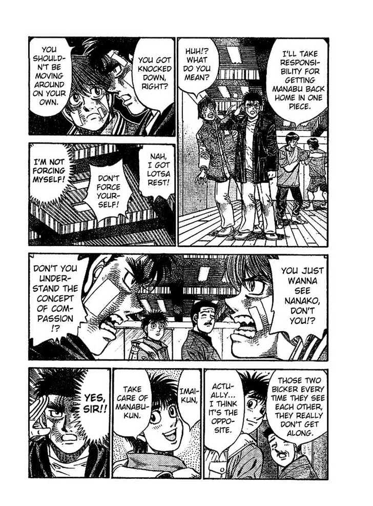 Hajime no Ippo Chapter 801 page 14 - Chapter 801 : Right and left