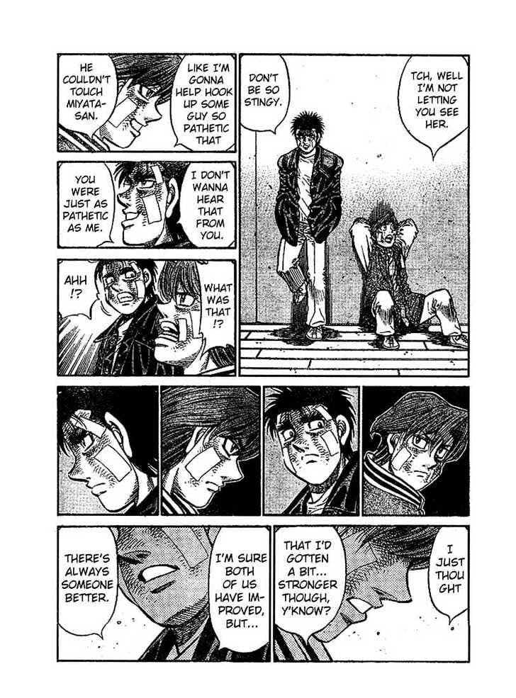 Hajime no Ippo Chapter 801 page 15 - Chapter 801 : Right and left