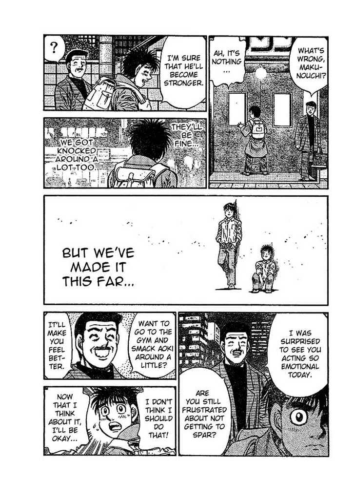 Hajime no Ippo Chapter 801 page 17 - Chapter 801 : Right and left