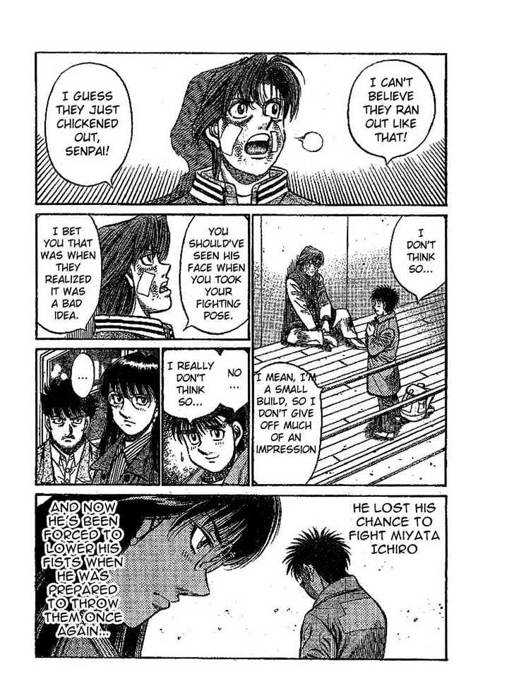Hajime no Ippo Chapter 801 page 2 - Chapter 801 : Right and left