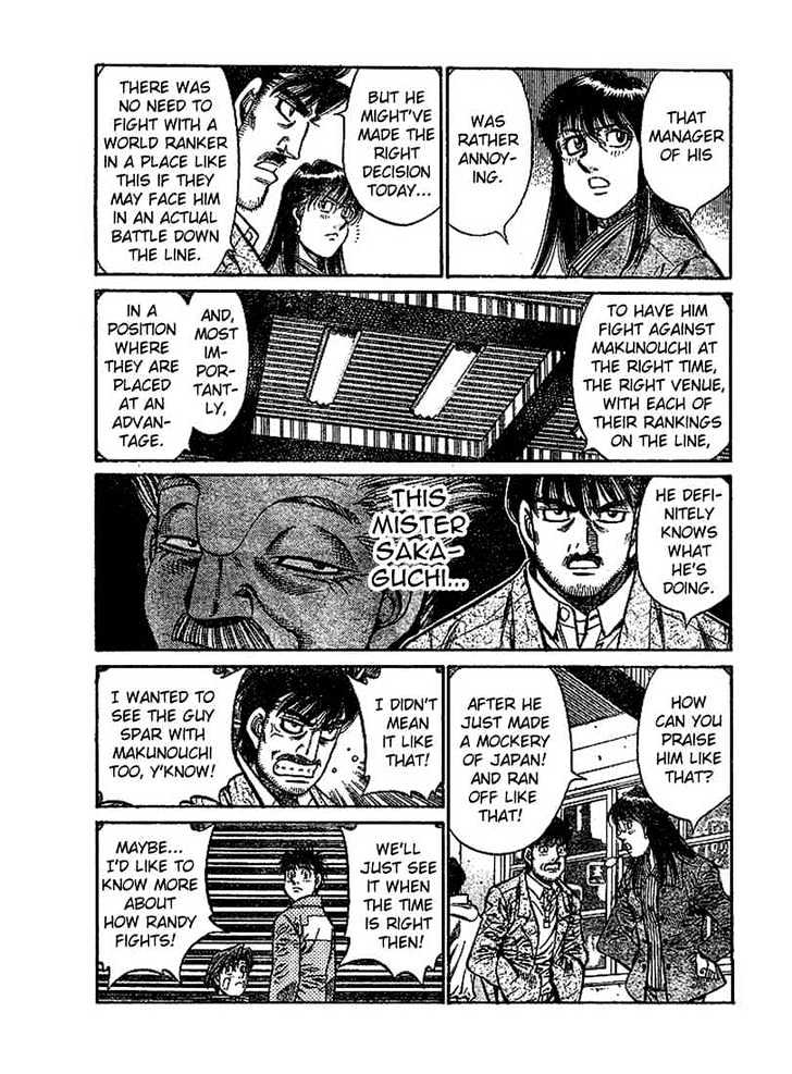 Hajime no Ippo Chapter 801 page 3 - Chapter 801 : Right and left