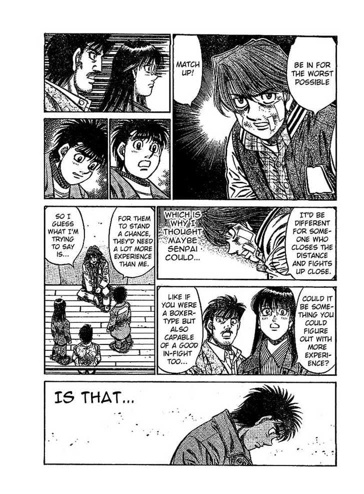 Hajime no Ippo Chapter 801 page 5 - Chapter 801 : Right and left