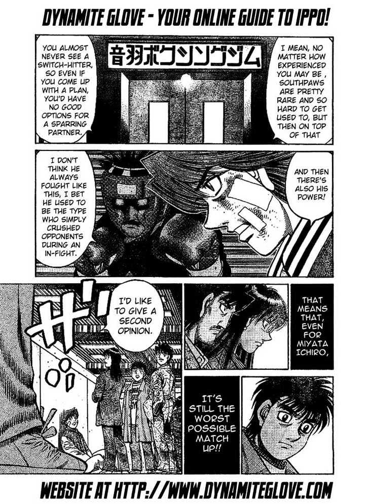 Hajime no Ippo Chapter 801 page 7 - Chapter 801 : Right and left