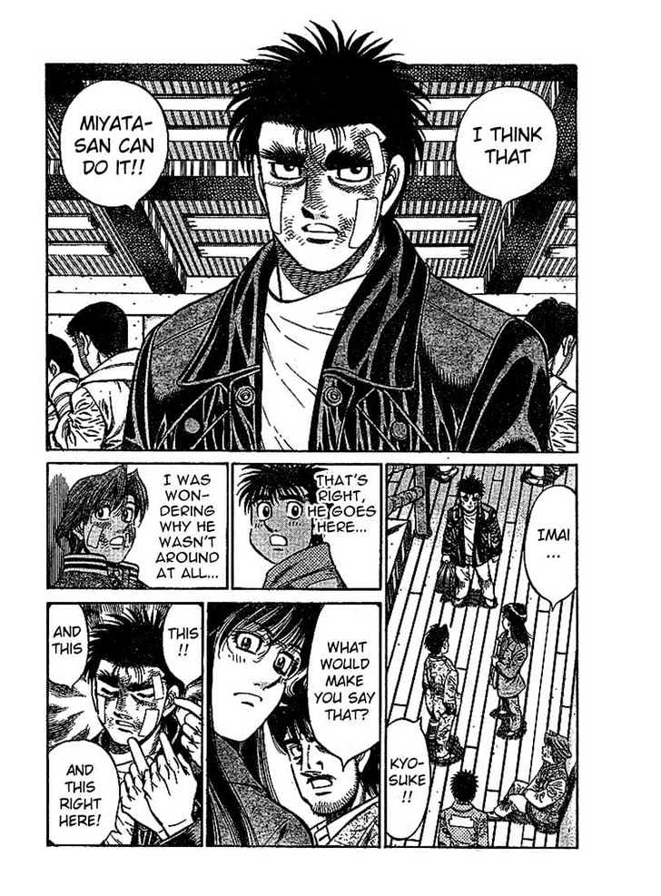 Hajime no Ippo Chapter 801 page 8 - Chapter 801 : Right and left
