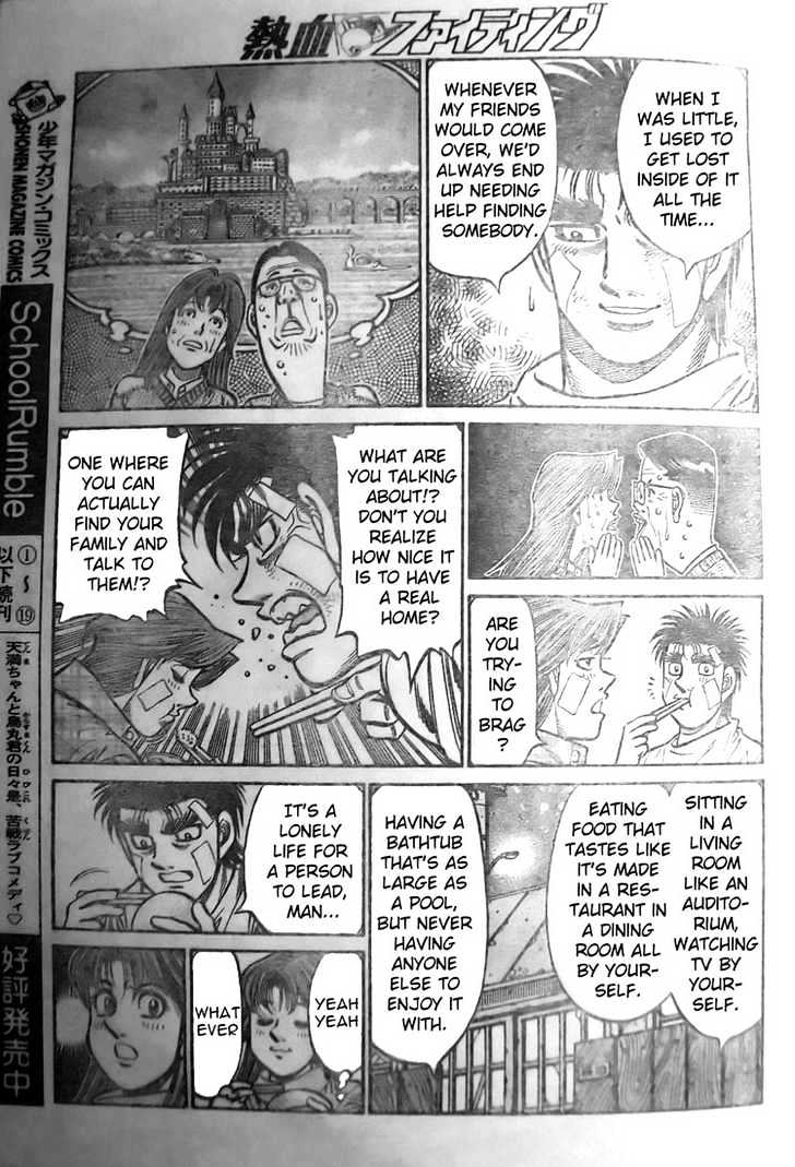 Hajime no Ippo Chapter 802 page 11 - Chapter 802 : An Enviable Pity