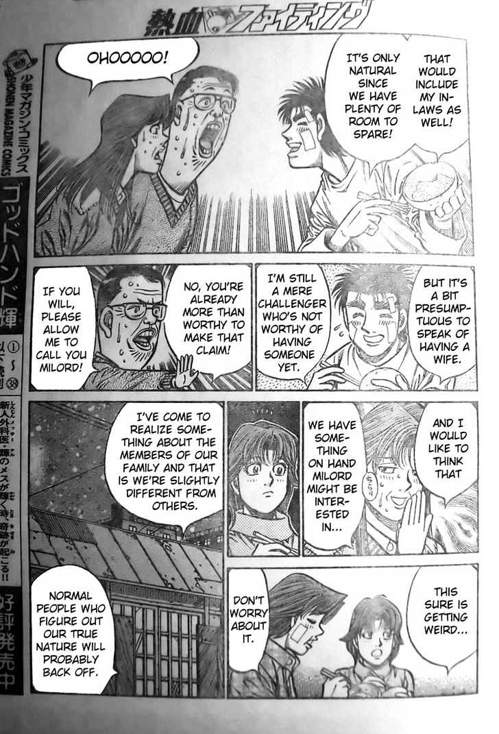 Hajime no Ippo Chapter 802 page 13 - Chapter 802 : An Enviable Pity
