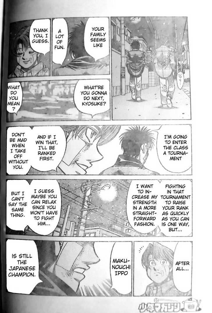 Hajime no Ippo Chapter 802 page 16 - Chapter 802 : An Enviable Pity