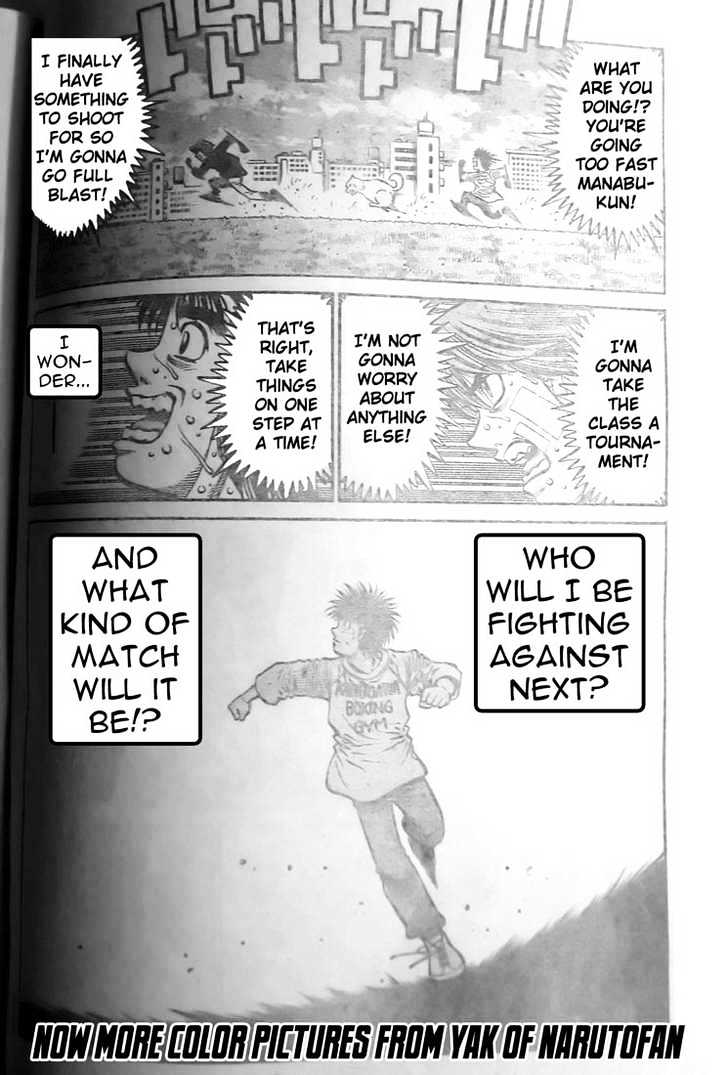 Hajime no Ippo Chapter 802 page 18 - Chapter 802 : An Enviable Pity