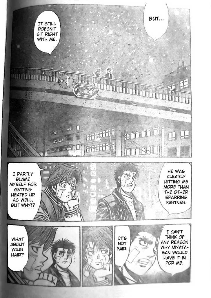 Hajime no Ippo Chapter 802 page 2 - Chapter 802 : An Enviable Pity