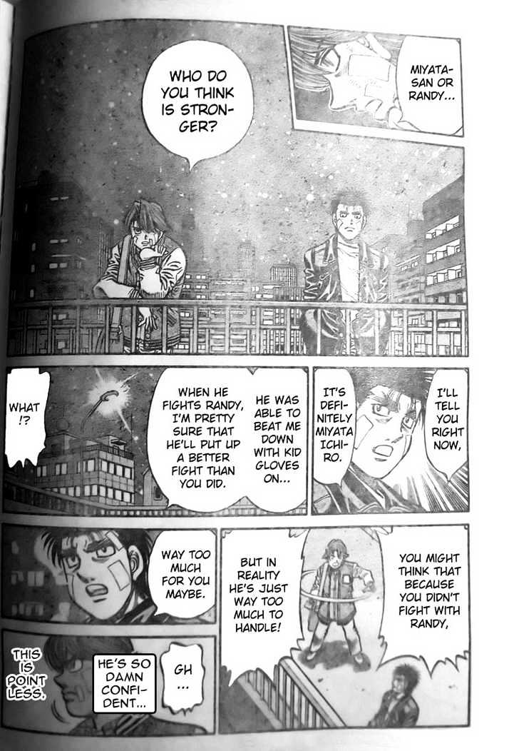 Hajime no Ippo Chapter 802 page 4 - Chapter 802 : An Enviable Pity