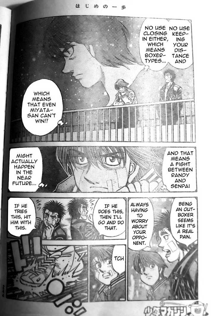 Hajime no Ippo Chapter 802 page 6 - Chapter 802 : An Enviable Pity