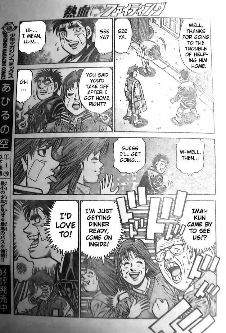 Hajime no Ippo Chapter 802 page 9 - Chapter 802 : An Enviable Pity