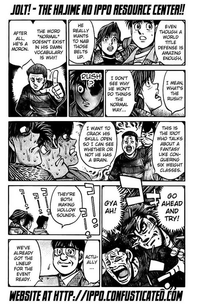 Hajime no Ippo Chapter 803 page 12 - Chapter 803 : The Main Event and the Main Event