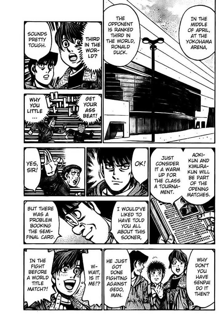 Hajime no Ippo Chapter 803 page 13 - Chapter 803 : The Main Event and the Main Event