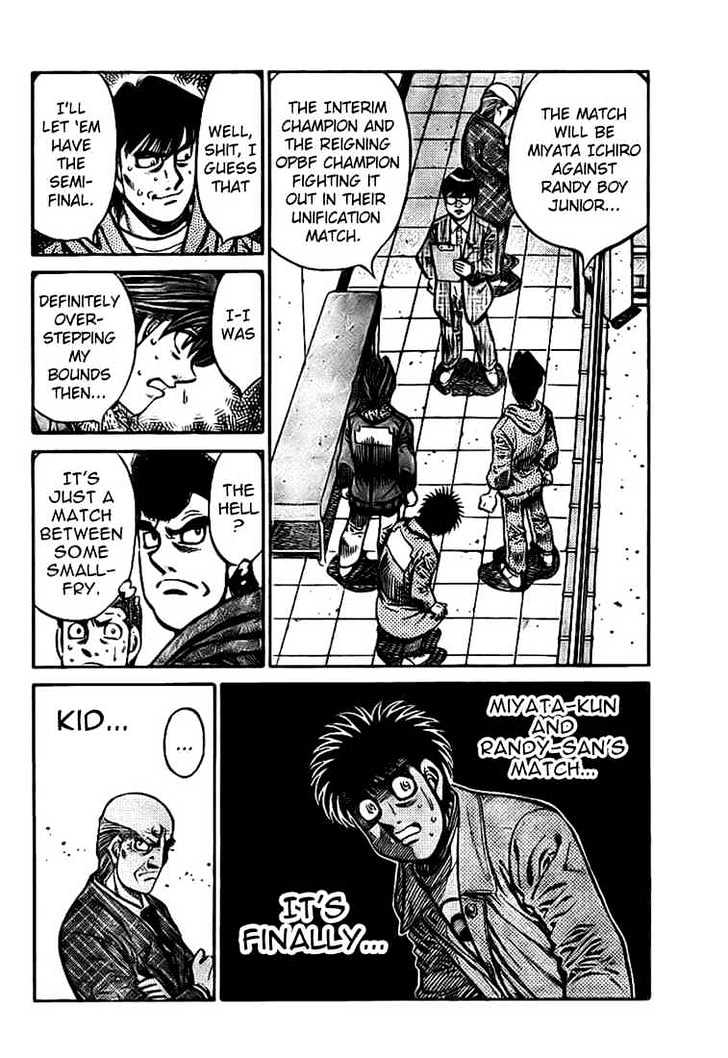 Hajime no Ippo Chapter 803 page 16 - Chapter 803 : The Main Event and the Main Event