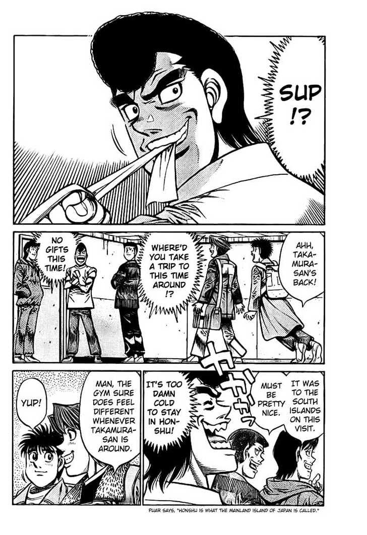 Hajime no Ippo Chapter 803 page 2 - Chapter 803 : The Main Event and the Main Event