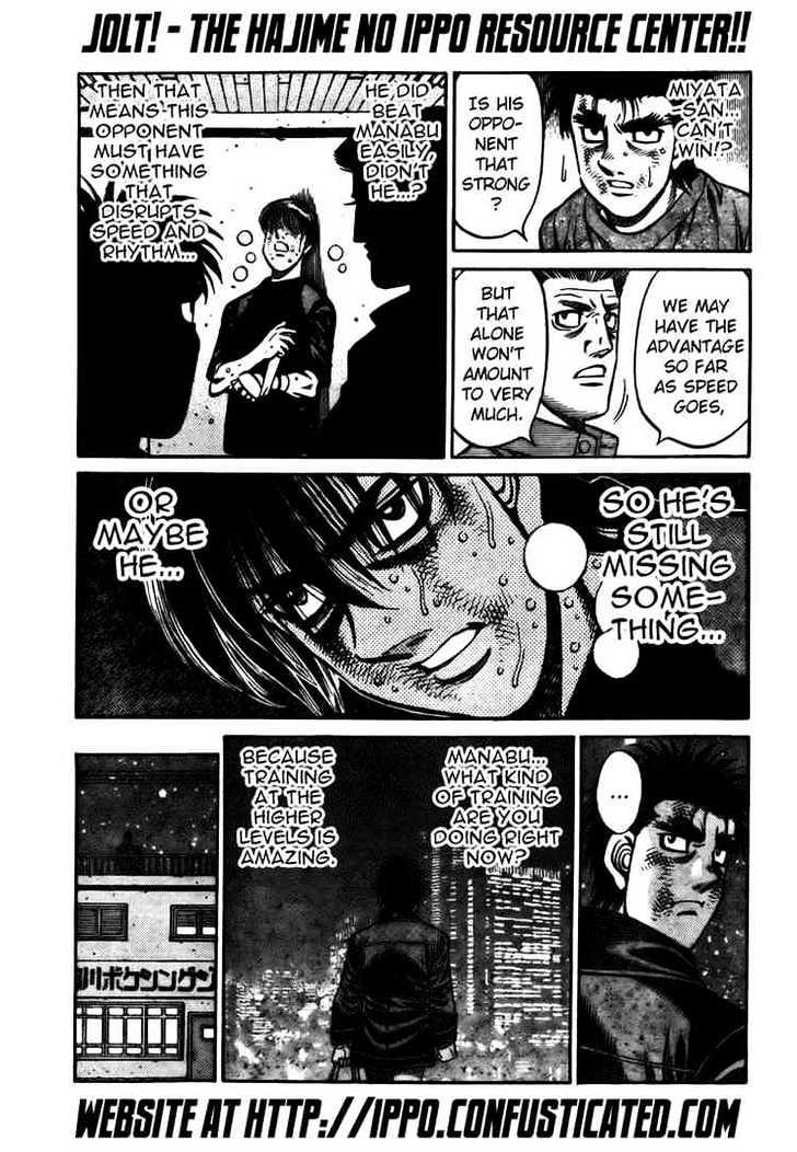Hajime no Ippo Chapter 804 page 10 - Chapter 804 : A Higher Level